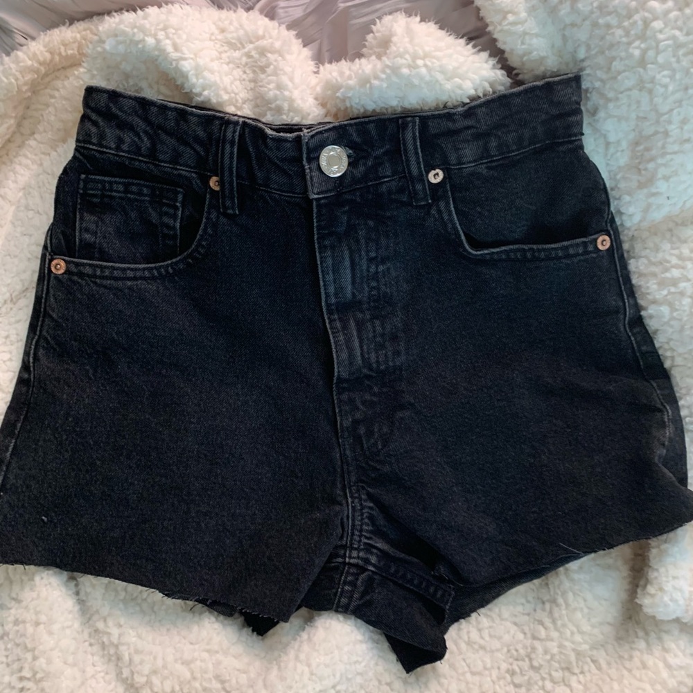 Zara denim mom shorts